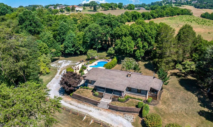 Kodak Cabin | Relaxing Cabin Retreat with Pool, Hot Tub & Game Room