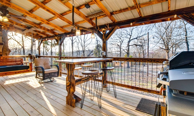 Elizabeth Apartment | Cozy Studio Cabin Steps from Norfork Lake - 10/10 Rated!