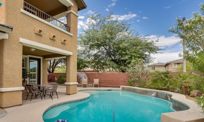 Spring Valley House | Idyllic Las Vegas Vacation Home with Pool and Ocean Views