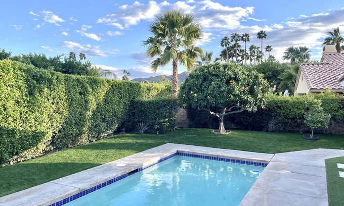 Araby House | Modern Desert Oasis with Private Pool & Spa, Pet Friendly