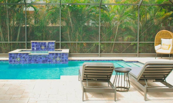 Virginia Park House | Tranquil South Tampa Pool Home with Hot Tub & Family Perks