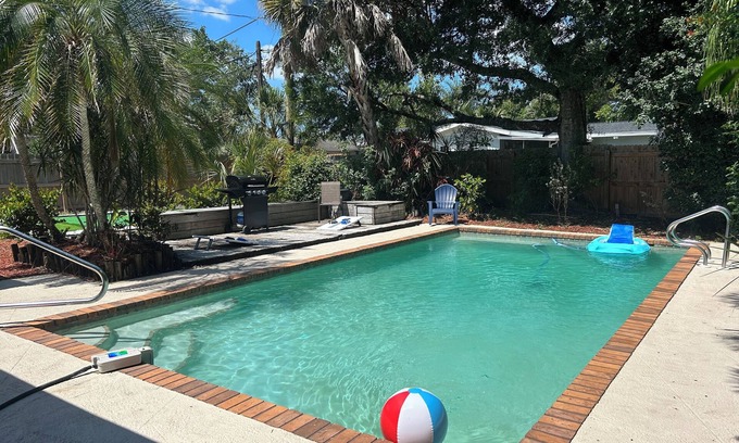 Sarasota Springs House | Serene Pool Oasis w/put put golf in central location