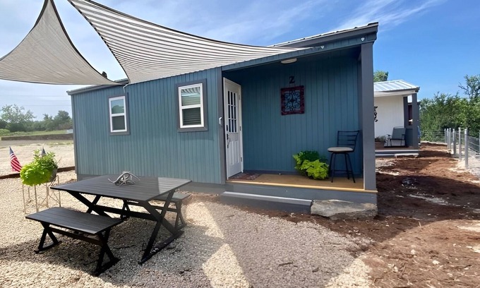 San Saba Cabin | Tranquil Riverside Cabin Near Colorado Bend State Park