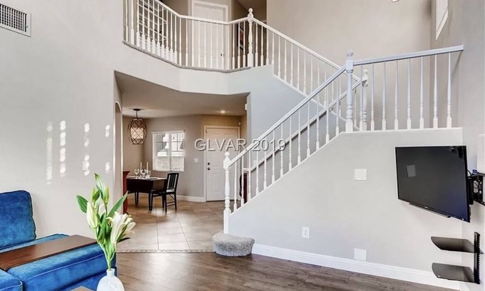 Santa Barbara House | Relaxing Summerlin North Retreat in Gated Community