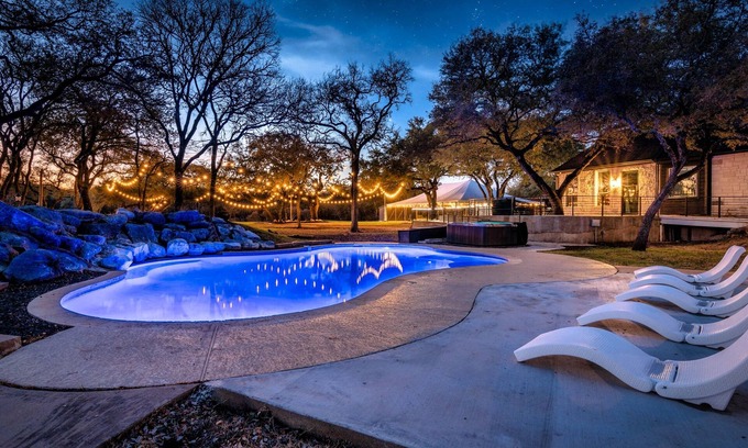 Shady Hollow House | Serenita Estate: 10 Acres | Pool | Large Events