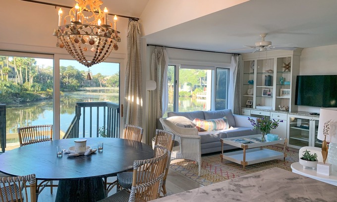 Kiawah Island Villa | Tranquil Villa with Lagoon Views - Steps to the Beach!