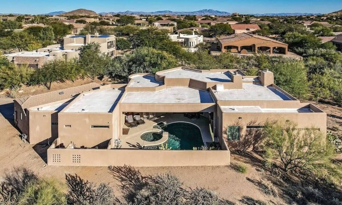 Crown View Estates Final House | Pet-Friendly Serenity Peaks Villa with Pool & Spa in Scottsdale