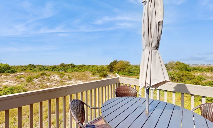 Topsail Beach House | Oceanfront Serenity Point Duplex with Pool & Spa Amenities