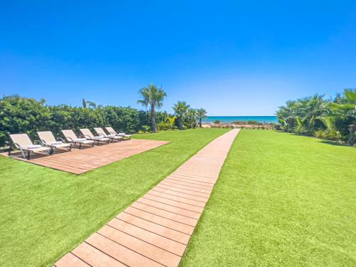 Ayia Thekla Villa | Relaxing Serenity Seafront Villa with Pool & Hot Tub