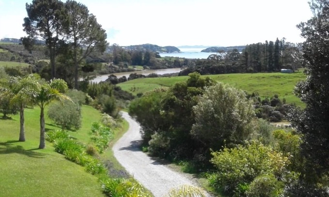 Mangonui Apartment | Serenity Awaits: Oceanfront Views & Olive Grove Escape