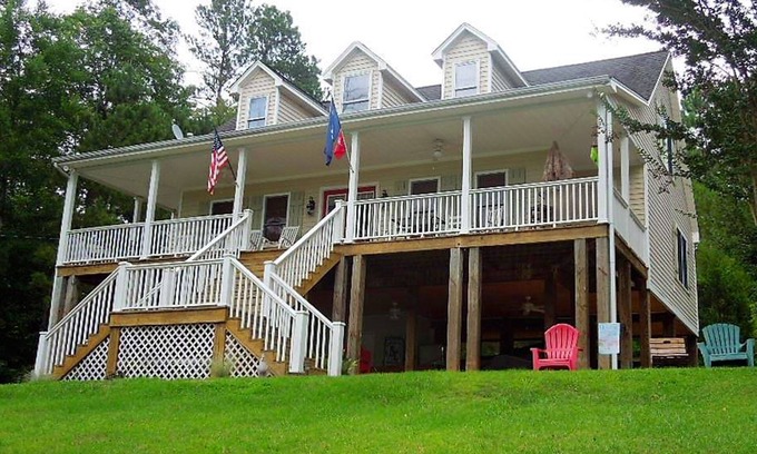 Camden House | Tranquil Ocean and Lake Views at Serenity with a Sunset