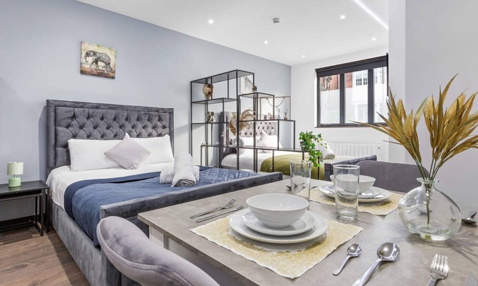 Golders Green Apartment | Convenient Studio Flat Steps from Camden Euston Station