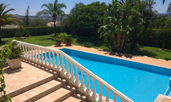 Loule Villa | Coastal Retreat with Heated Pool and Golf Course Access