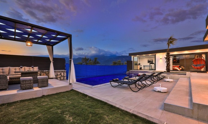 Kas Villa | Discover Sevil Uno: Relaxing Escape with Private Pool & Spa