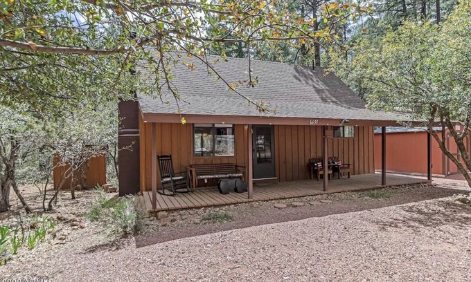 Pine Cabin | Discover Shady Pines Cabin: Pet-Friendly Retreat Awaits
