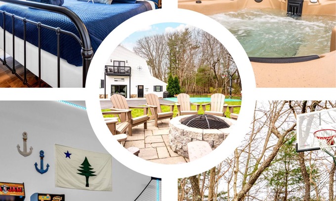 Ogunquit - Wells House | Seaside Escape: Ocean View near Beach and Downtown