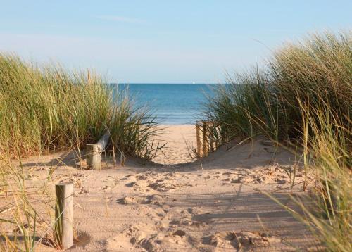 Oostduinkerke-Bad Apartment | Pet-Friendly Shamrock Oostduinkerke with Oceanfront Views