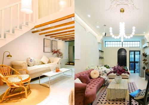 Huaihai Road Commercial Area Apartment | Elegant Stay at Shanghai Downtown Yi Du B&B Near Metro