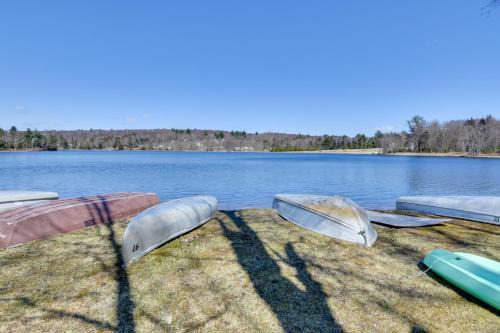 Ellenville Apartment | Ellenville Cabin with Shared Waterfront & Pet-Friendly Space