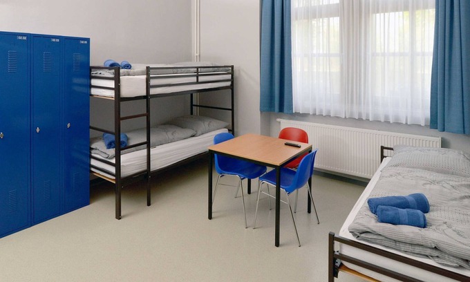 Guben Apartment | Comfortable Shared Room with Private Bath in Guben Hostel