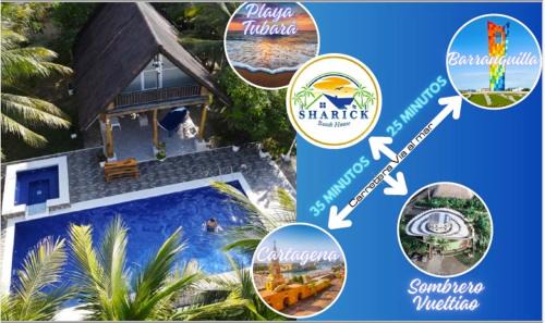 Tubara House | Sharick Beach House: Oceanfront Retreat with Unique Amenities