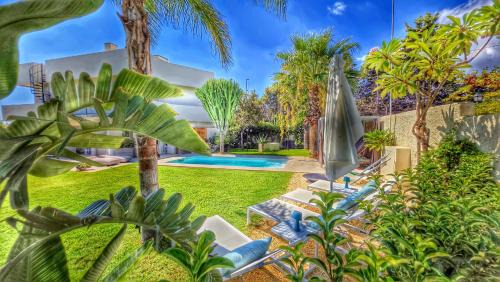 Fontane Bianche Apartment | Shati Luxury - Private Heated Pool, Sea view Near beach