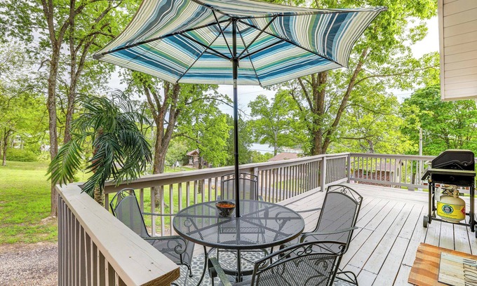 Shell Knob House | Serene Shell Knob Home with Deck & Table Rock Lake Views