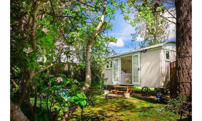 Netheravon Cabin | Shepherd's Hut B&B nr Salisbury, Stonehenge & Bath