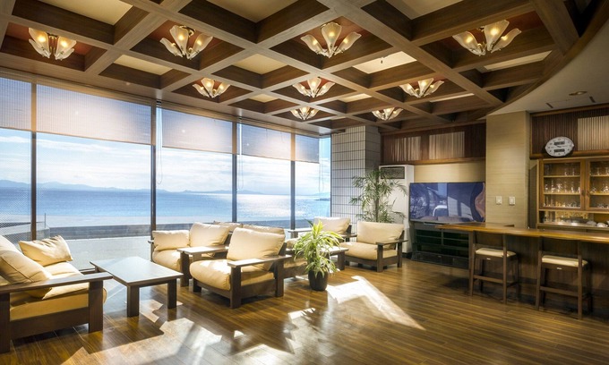 Shinojima House | Relax at Shinojima Royal Hotel Kasuiso with Hot Tub Access
