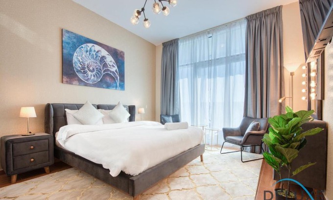 Jumeirah Village Triangle Apartment | Elegant Studio in Al Jawhara Tower with Pool & Breakfast