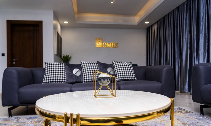 Eko Atlantic Apartment | Modern Apartment with In-House Cinema in Victoria Island