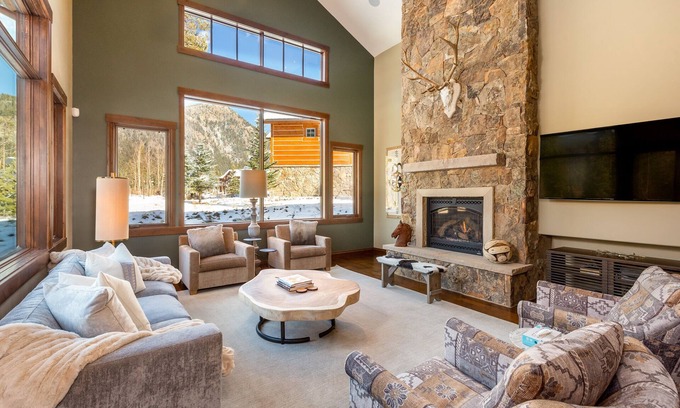 Keystone House | Relaxing Mountain Home with Hot Tub, Steps from River Run