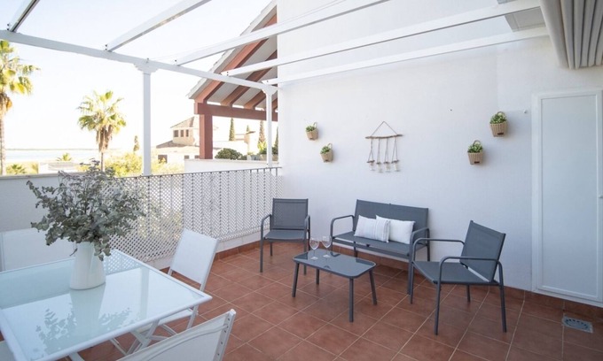 Sanlucar de Barrameda Apartment | Beachfront Retreat at SibsSanlucar Donana with Pool & Spa
