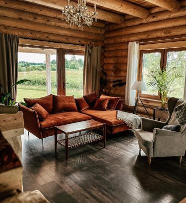 Miłki House | Idyllic Poolside Retreat in Rydzewie with Ocean Views