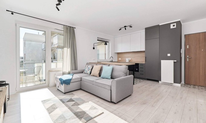 Krzyki Apartment | Family-Friendly Two Bedroom Apartment at Siemianowicka 7/21