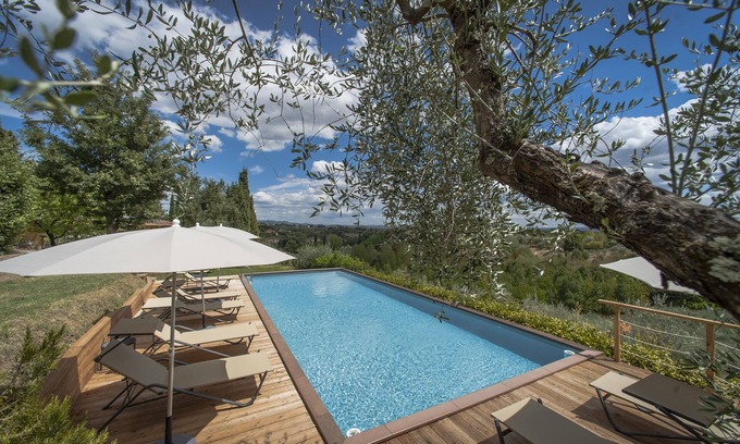 Siena Villa | Exclusive Siena Villa: Private Pool & Spa Retreat in Tuscany