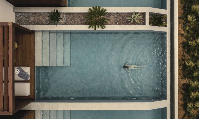 Preveza Hotel | Signature Pool Suite with Outdoor Whirlpool & Ocean Views