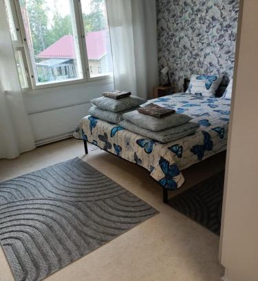 Lieksa Apartment | Bright and Inviting Triangular Apartment - Pet & Child Friendly