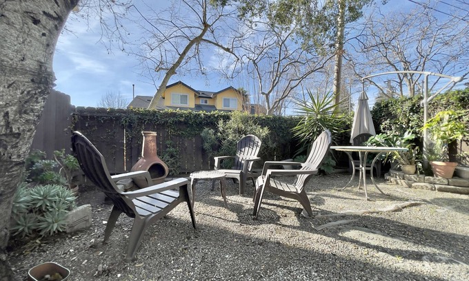 Willow Glen House | Serene Silicon Valley Hideaway with Private Garden Oasis