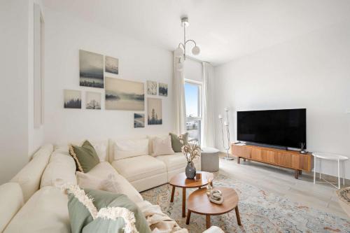 Abu Dhabi Apartment | Silkhaus Canal view 3BDR with Maid Room Near Ferrari World
