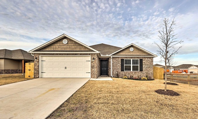 Siloam Springs House | Perfect Siloam Springs Home Near Parks & Trails!