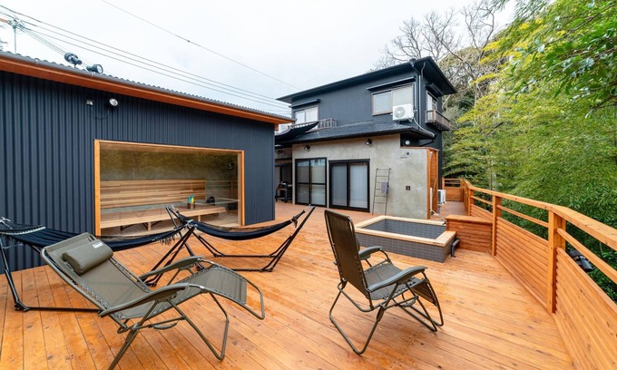 Awaji House | Exclusive Views Await at Awaji Hyōgo's Inviting Sauna