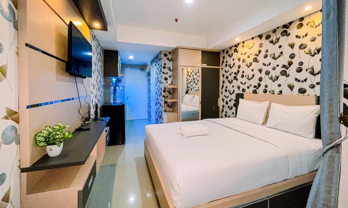 Biringkanya Apartment | Cozy Studio Tamansari Skylounge in Makassar - Family Friendly