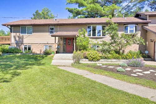 Eagle River House | Inviting Cranberry and Wine Farm Home with Cozy Fire Pit