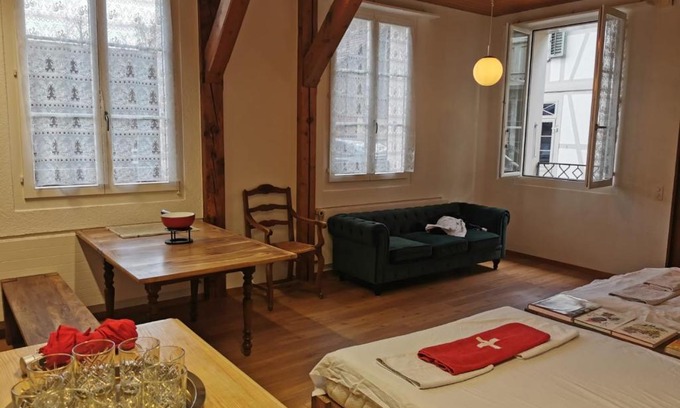Burgdorf Apartment | Cozy Studio in Burgdorf with Private Parking & Pet Friendly