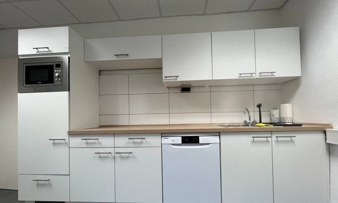 Karlsruhe City Centre Apartment | Comfortable Simplex Apartments near Ettlinger Tor with Kitchen