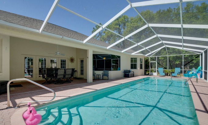 Citrus Springs House | Discover Citrus Springs Home: Pool, Spa & Family Friendly