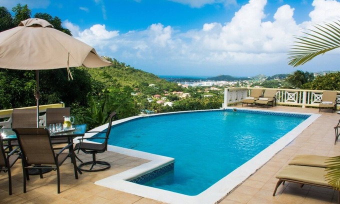 Marisule House | Heavenly Poolside Retreat: Spacious Self-Catered Apartments