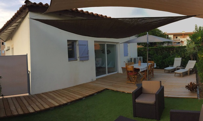 Cap d'Agde House | Oceanfront Family Retreat "Le Jean-Bart" in Cap d'Agde