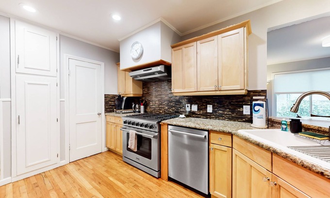 Cherrywood House | Dog-Friendly Retreat with Deck, Spa, and Family Amenities